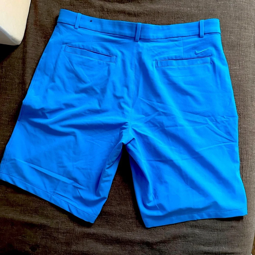 NIKE Dri-Fit Hybrid Flex Golf Shorts Blue Men's Size 36 - Picture 2 of 5